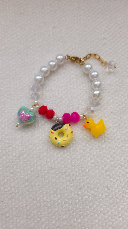 Donut Ducky Love Bracelet