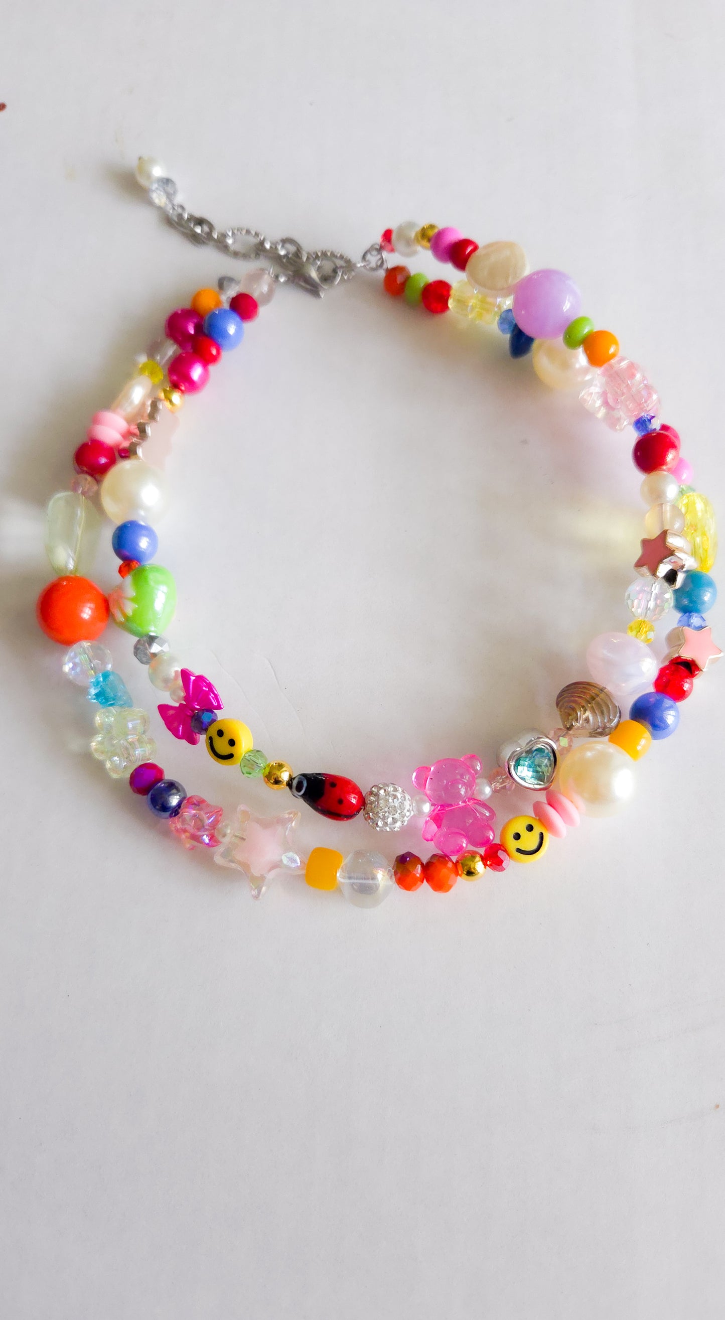 ✨ Funky Chunky 6.0 Necklace — Color Explosion🥳 | Handmade Dopamine Jewelry