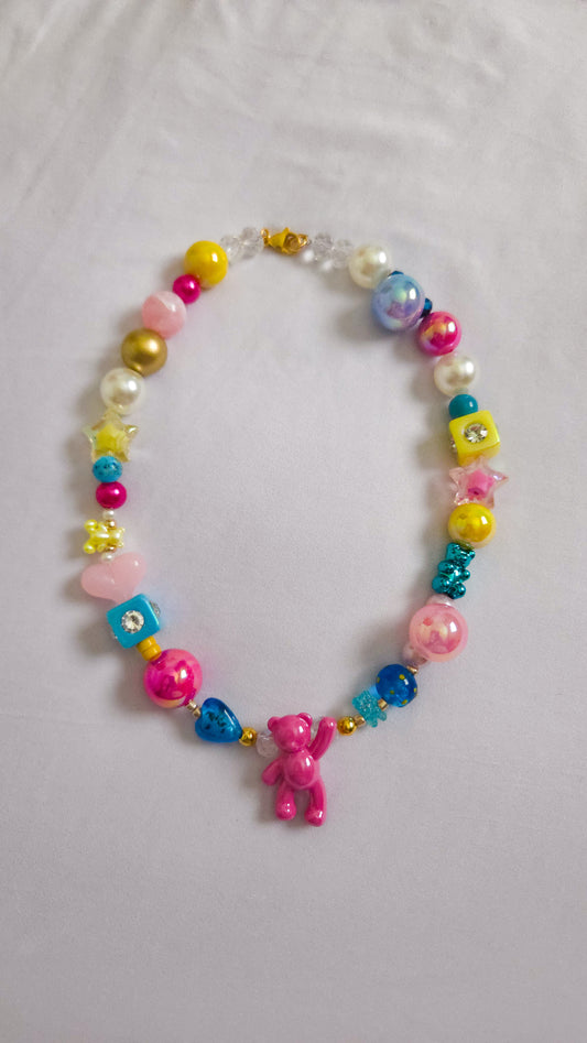 Candy Shop Teddy Necklace 🍬