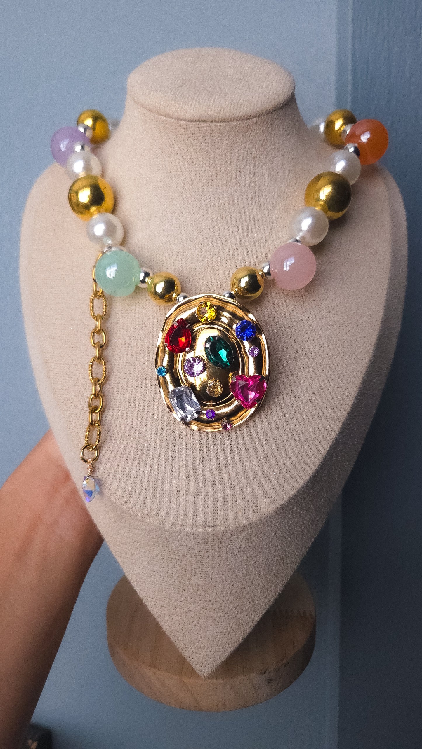 Jeweled Treasure Necklace