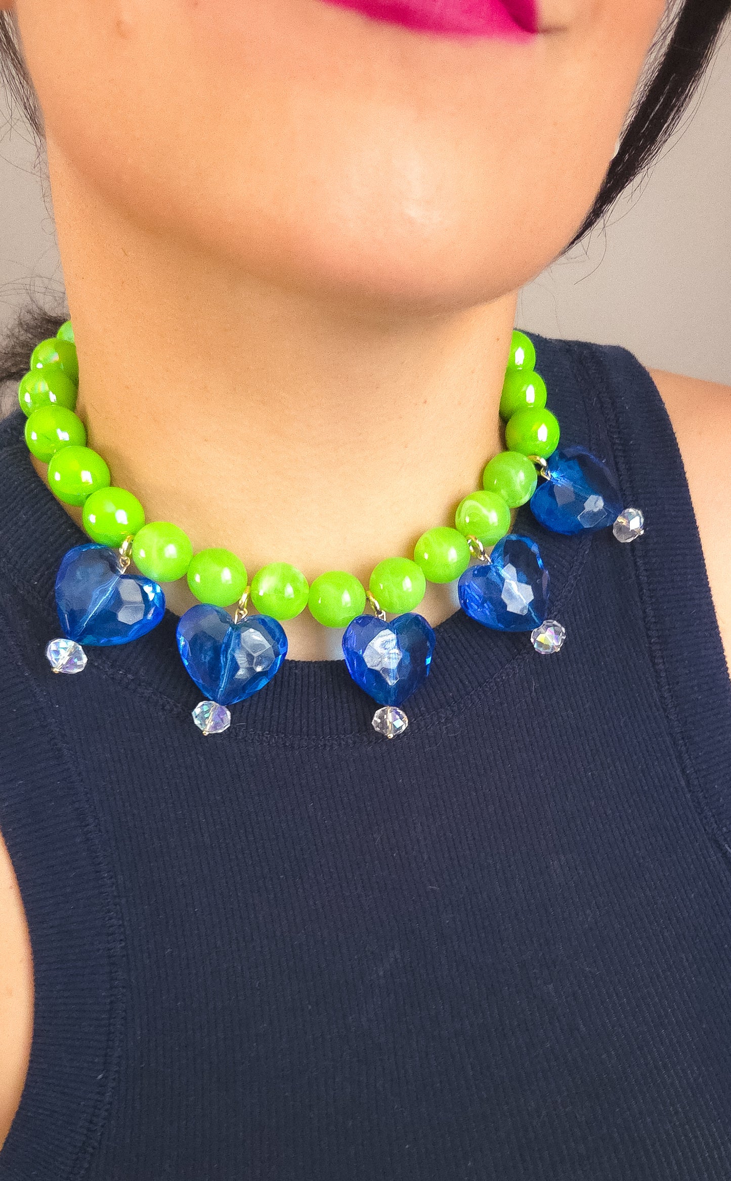 Candy Heart Pop Necklace