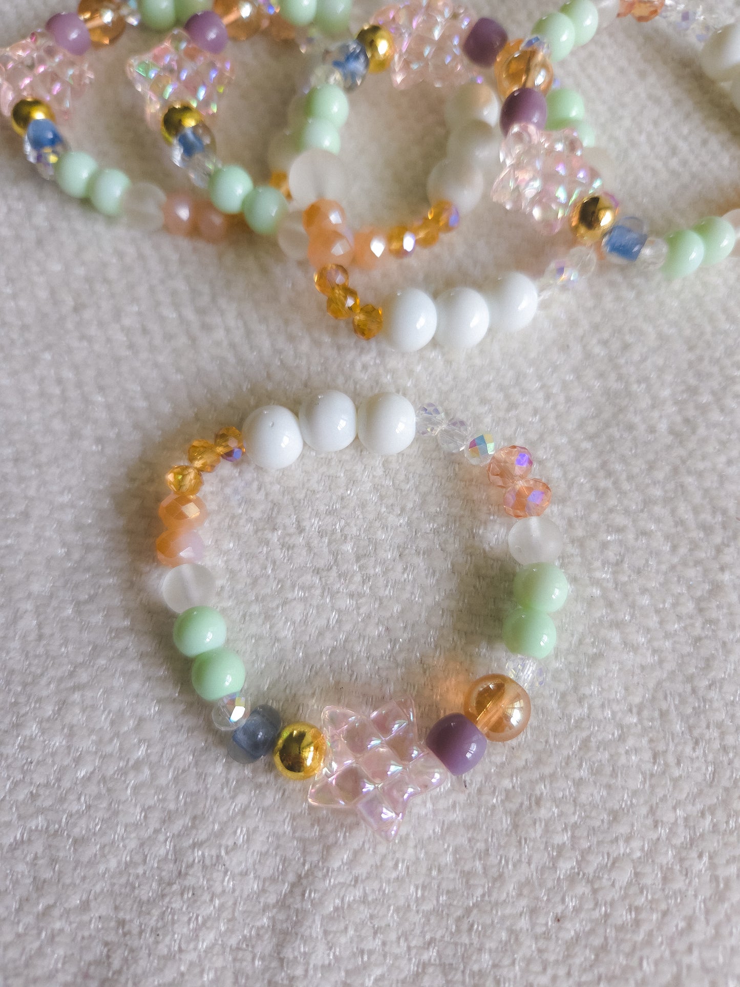 Pastel Sea Star Bracelet 🌊