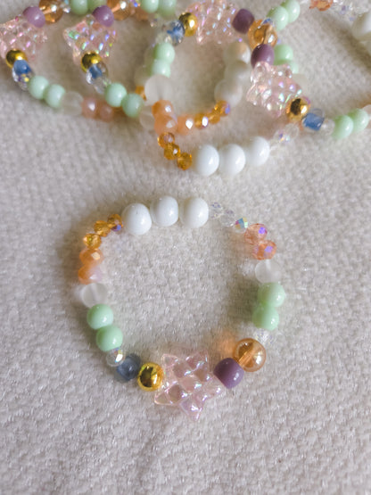 Pastel Sea Star Bracelet 🌊
