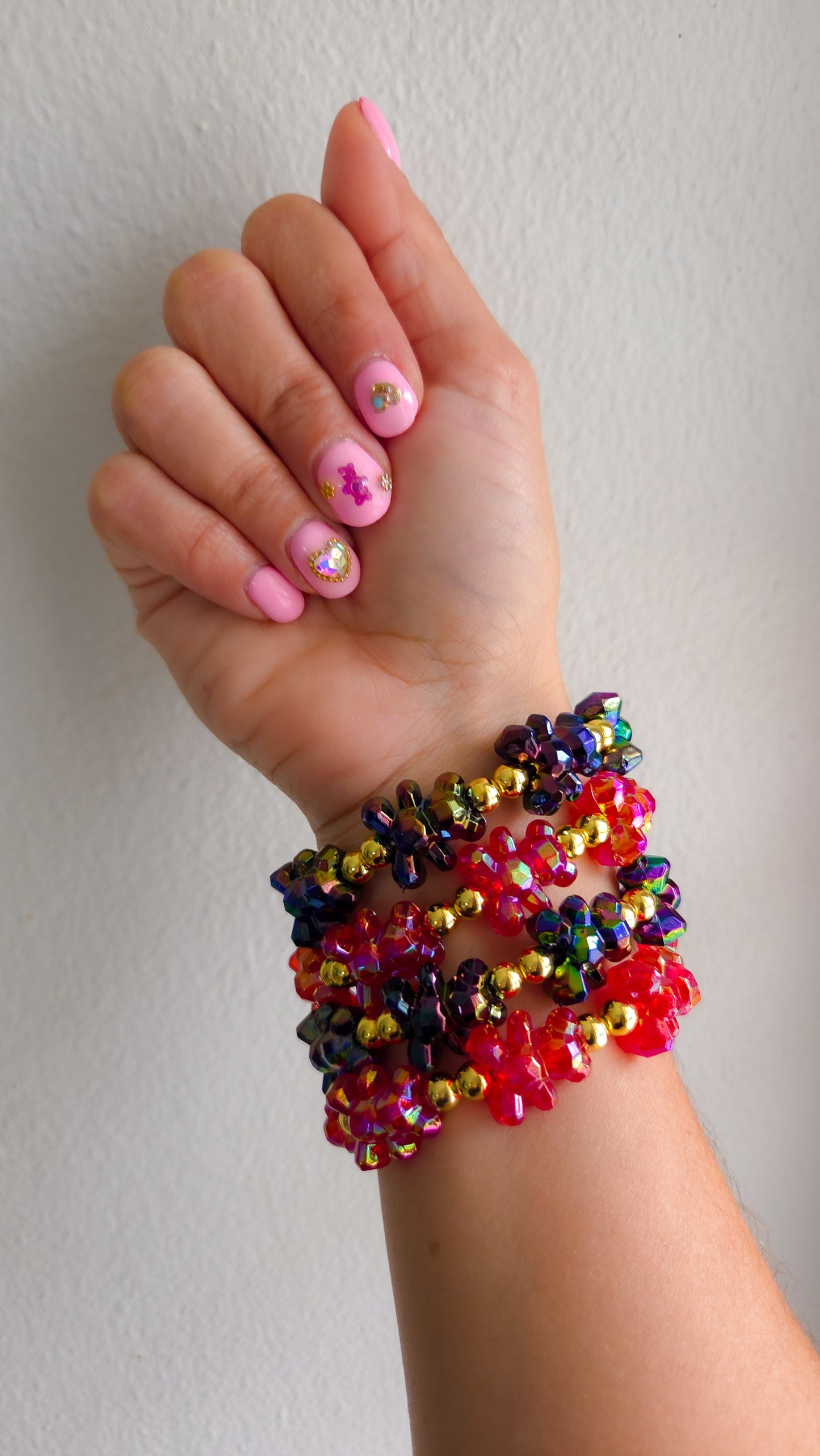 ✨️Radiance Teddy Bracelet | Sparkly Statement Jewelry | Y2K Dopamine Dressing Jewelry