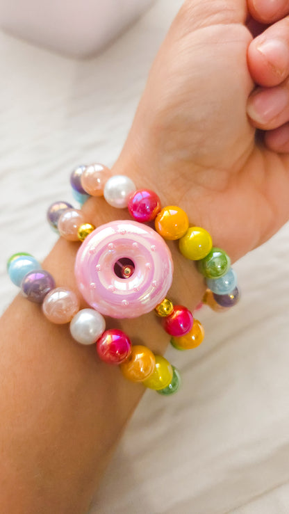 Rainbow Donut Pop Bracelet