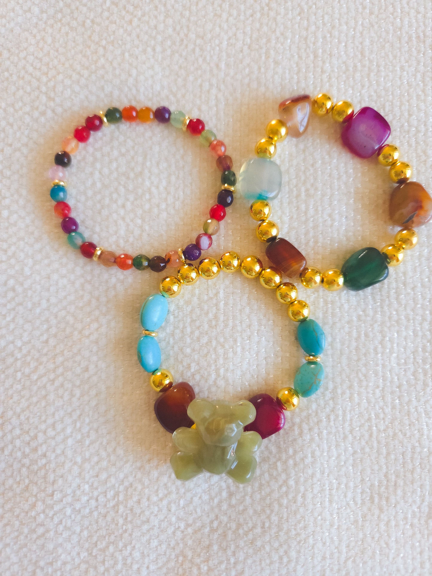 Treasure Teddy Bracelet Stack ✨️