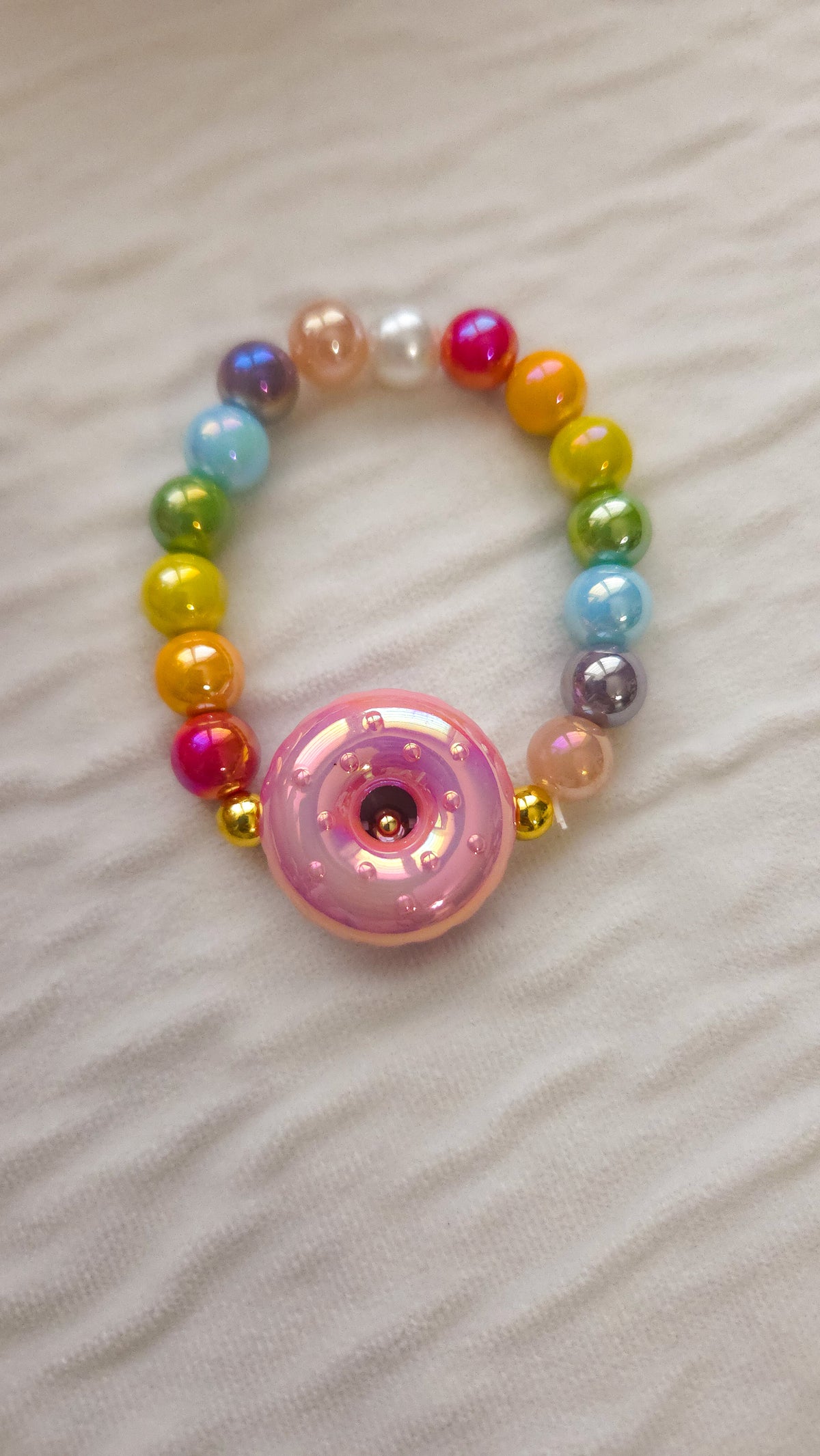 Rainbow Donut Pop Bracelet