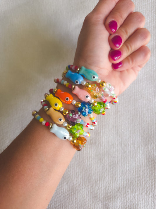 Fishy Bloom Bracelet 🐟
