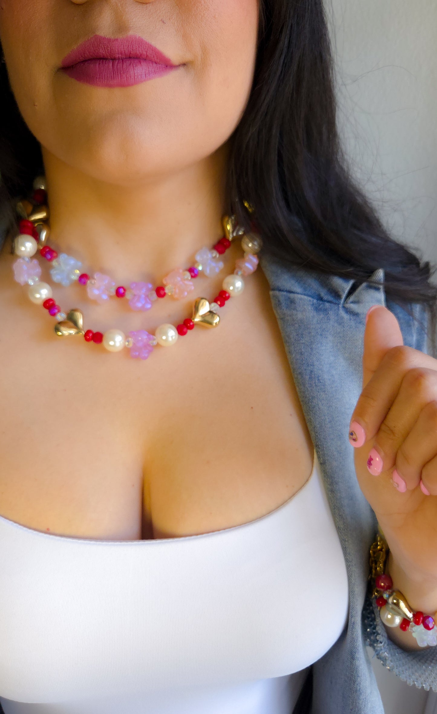 💫 From Me, With Love Bracelet — Pearl Edition | Dopamine Dressing | Statement Jewelry