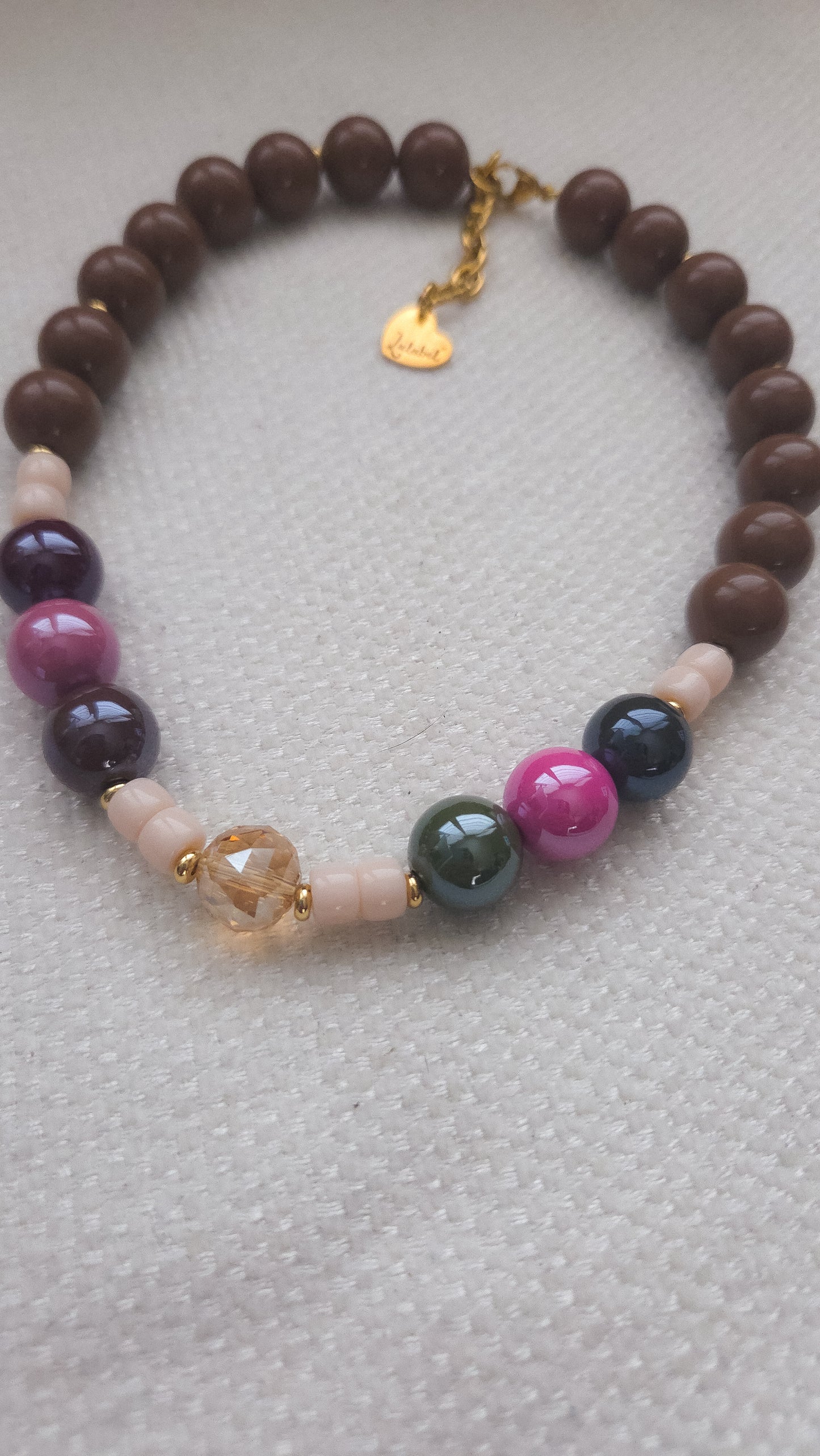 Mocha Pop Necklace