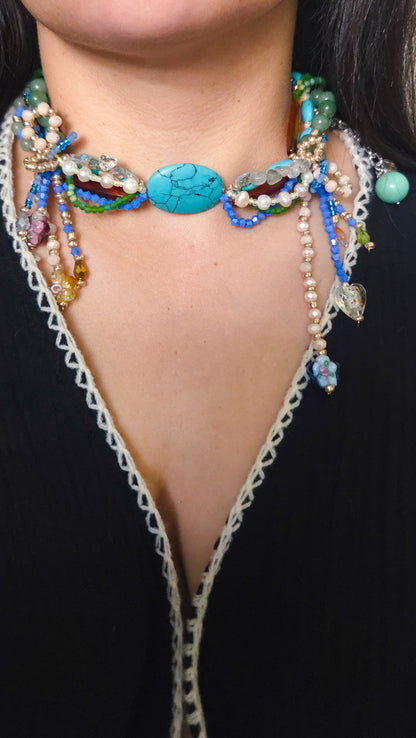 Turquoise Daydream Choker