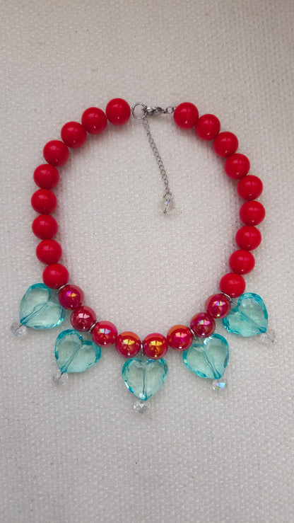 Candy Heart Pop Necklace