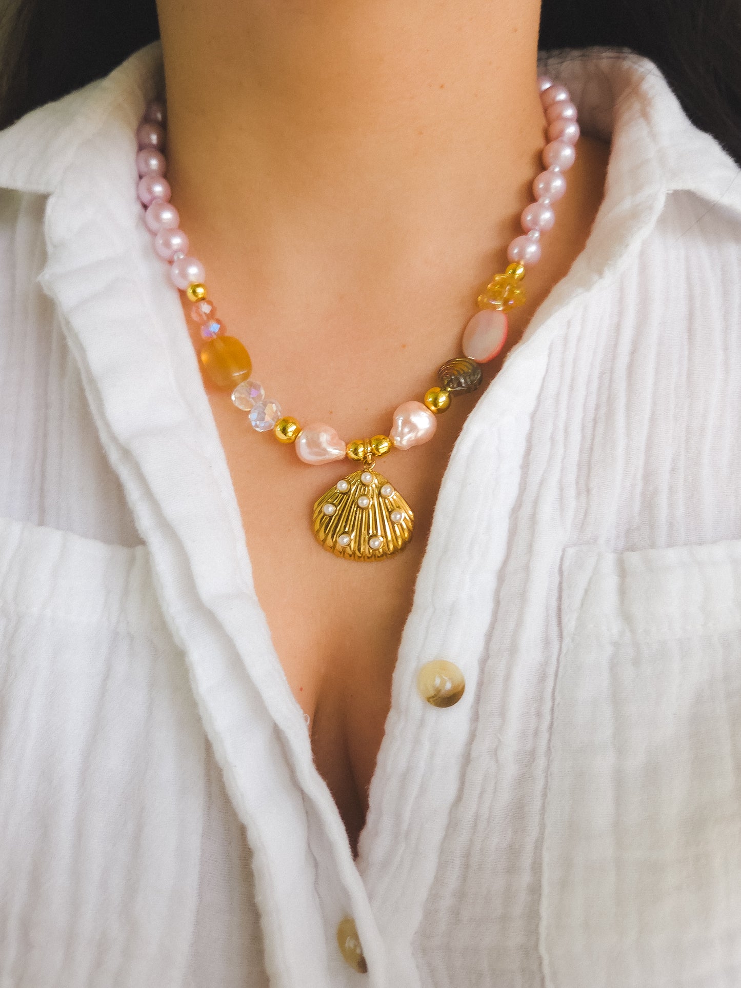 Golden Conchita Necklace