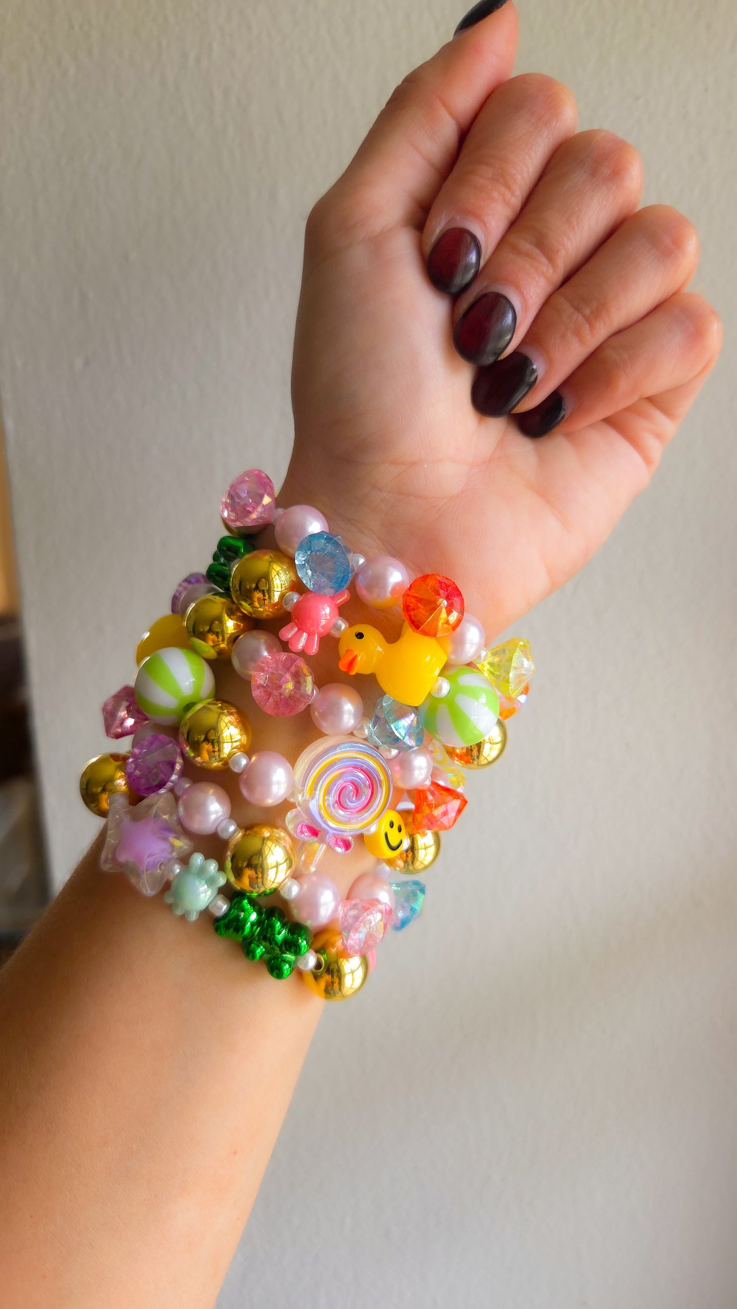 Funfair Dreams Bracelet Set 🌈🎡 – Kawaii Main Character Energy 🎀