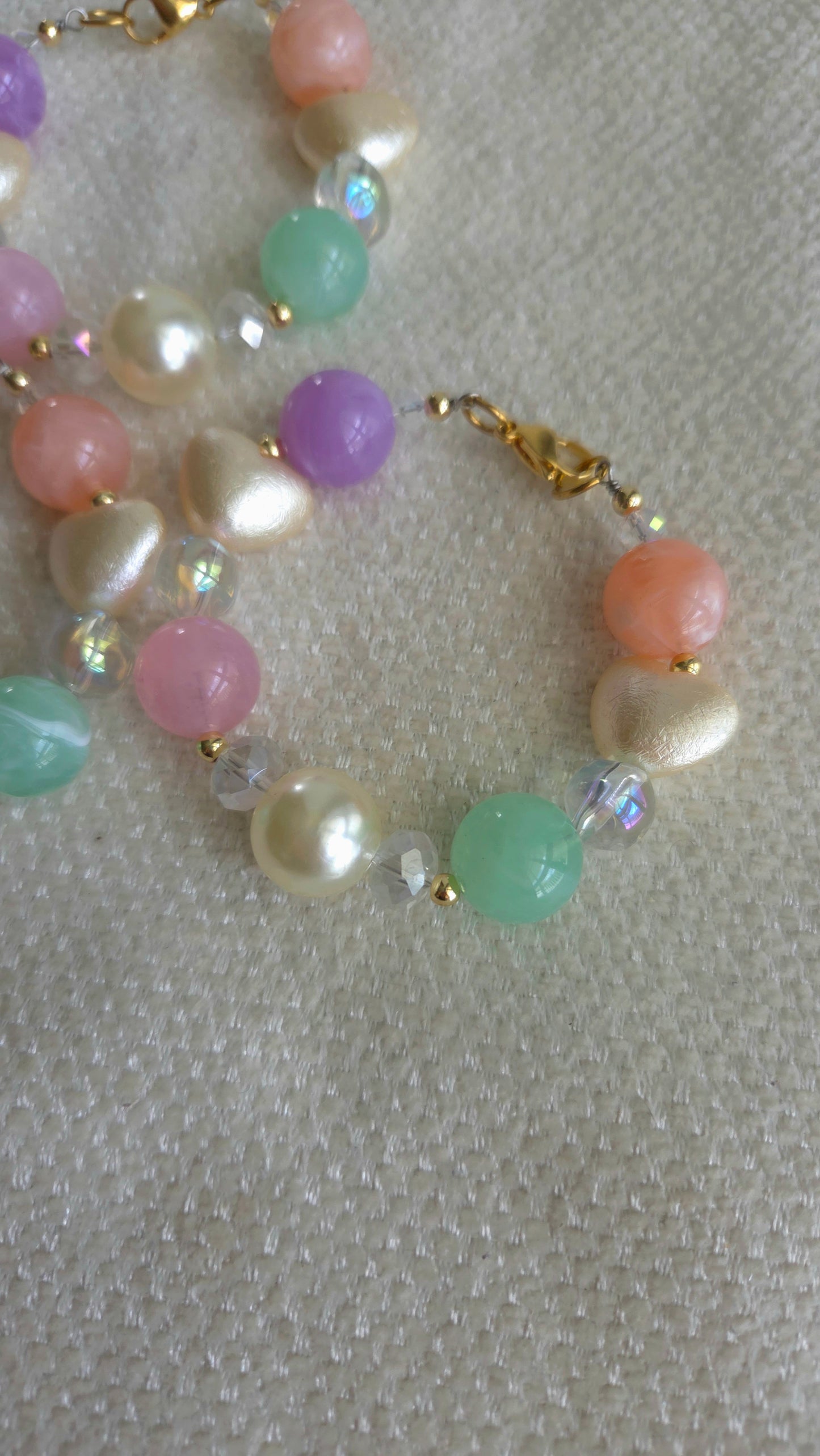 🧜‍♀️ Mermaid Fantasy Bracelet – Handmade Kawaii Y2K Jewelry | Dopamine Statement Bracelet