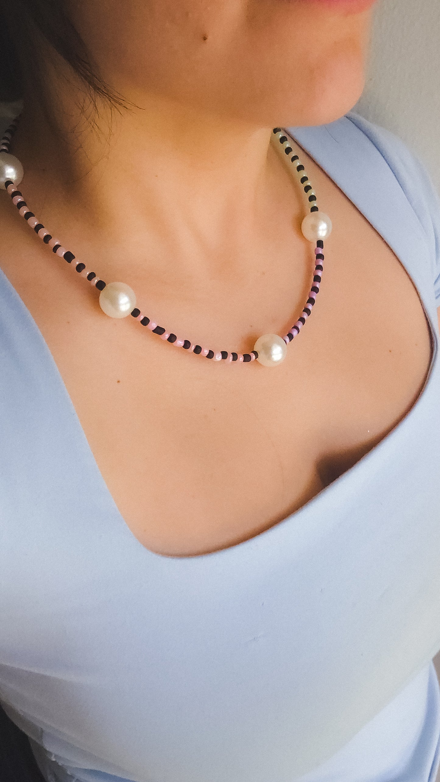 Pearl Dot Necklace