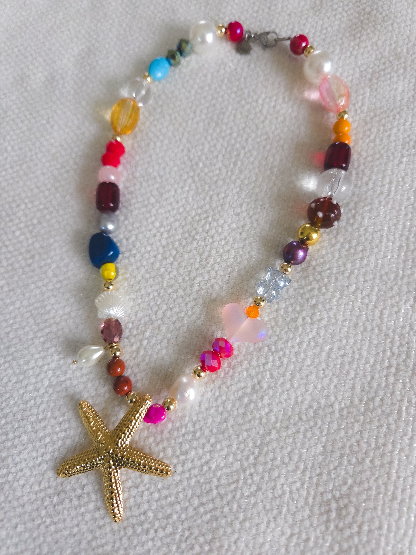 Golden Starfish Daydream Necklace