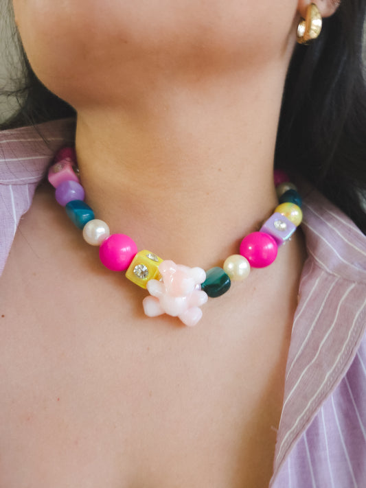Candy Teddy Necklace