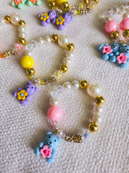 Bloom Bear Bracelet 🧸🌸