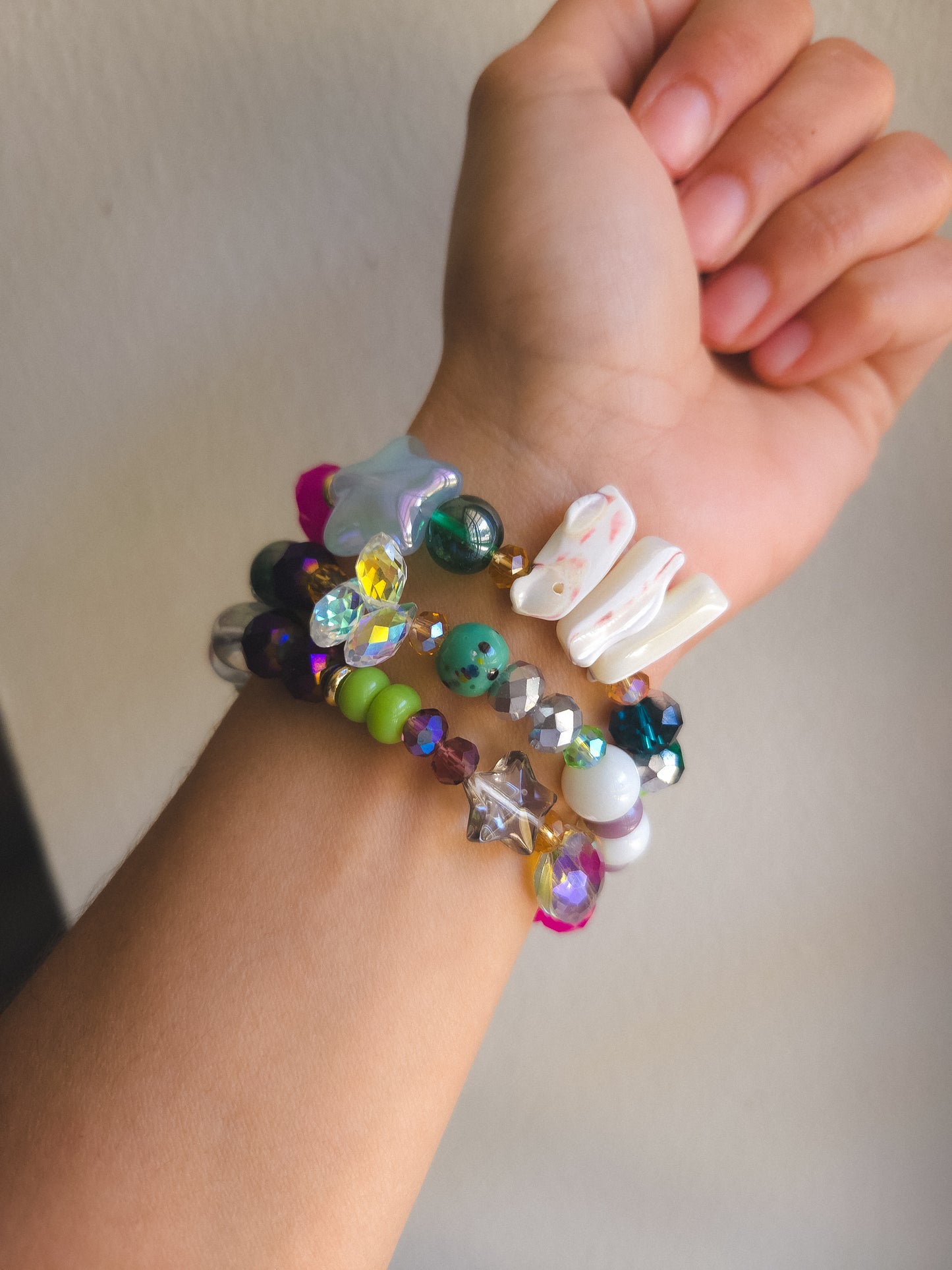 Starlight Candy Stack Bracelet Set 🌠