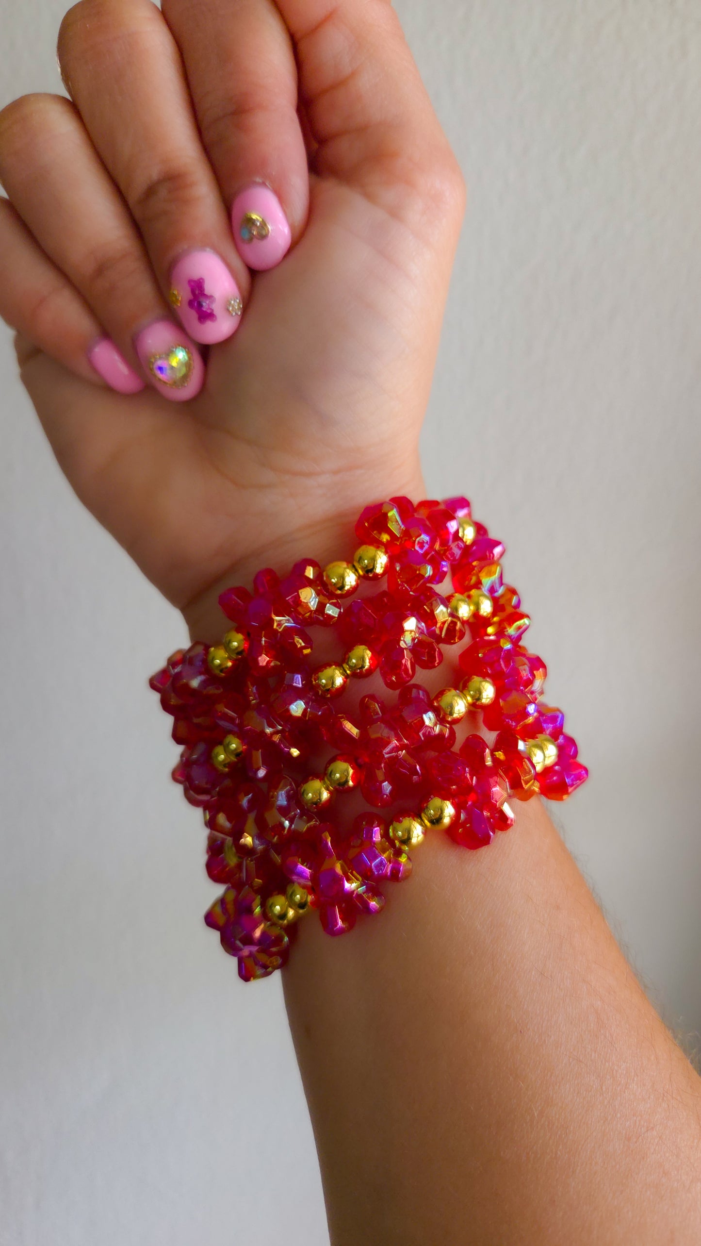 ✨️Radiance Teddy Bracelet | Sparkly Statement Jewelry | Y2K Dopamine Dressing Jewelry