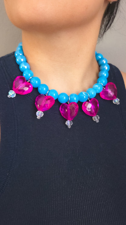 Candy Heart Pop Necklace