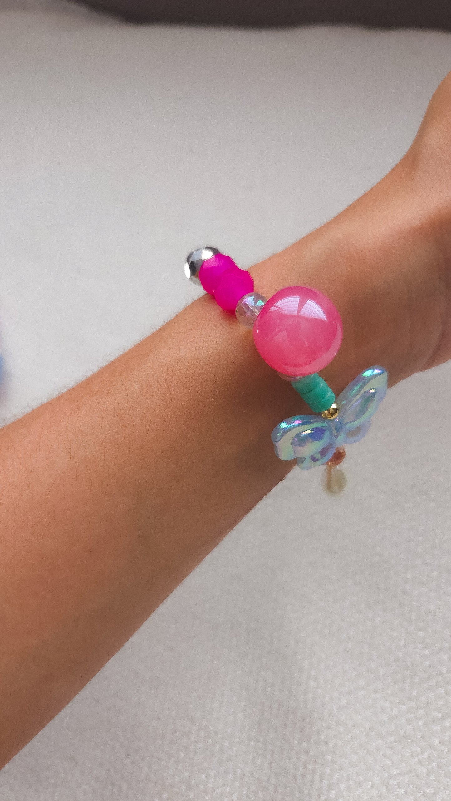 Iridescent Butterfly Bracelet