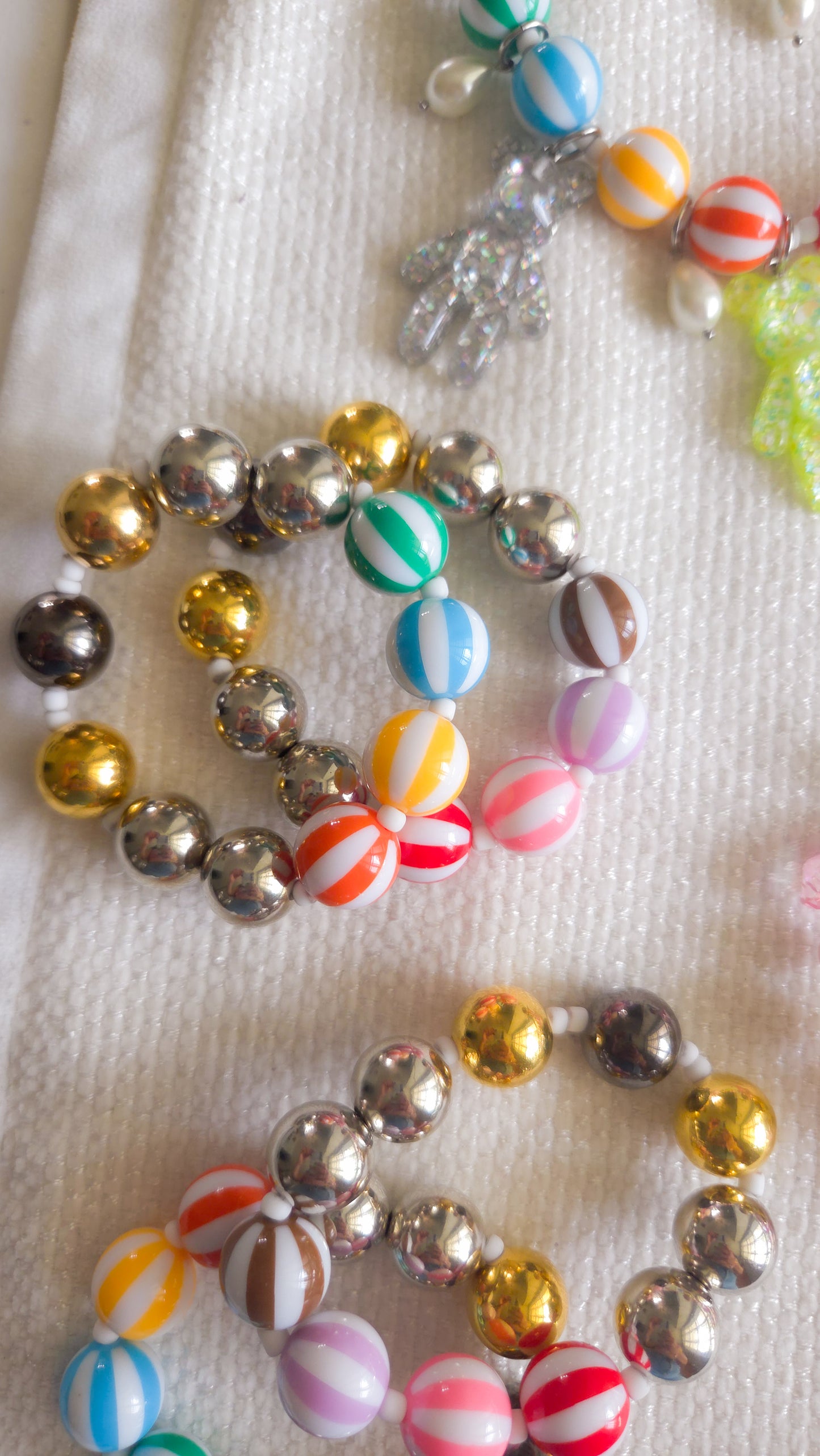 Sugar Rush Bracelet Set 🍬💖 – Sweet, Chunky & Full of Joy