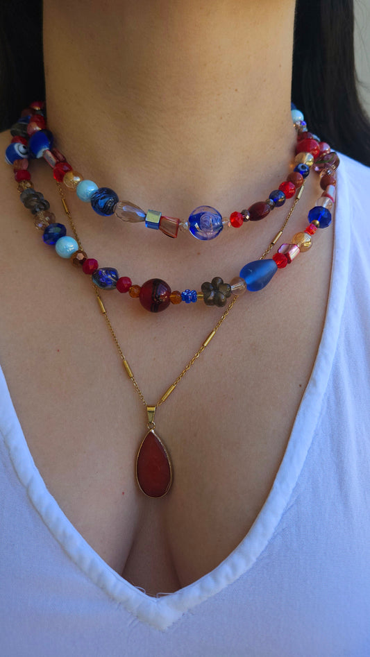 Crimson Enchantment Necklace ✨️