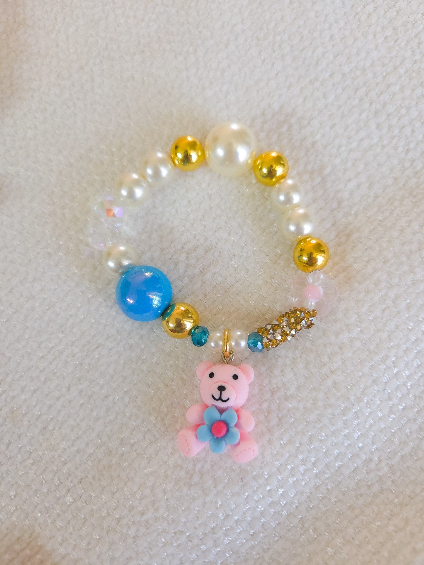 Bloom Bear Bracelet 🧸🌸