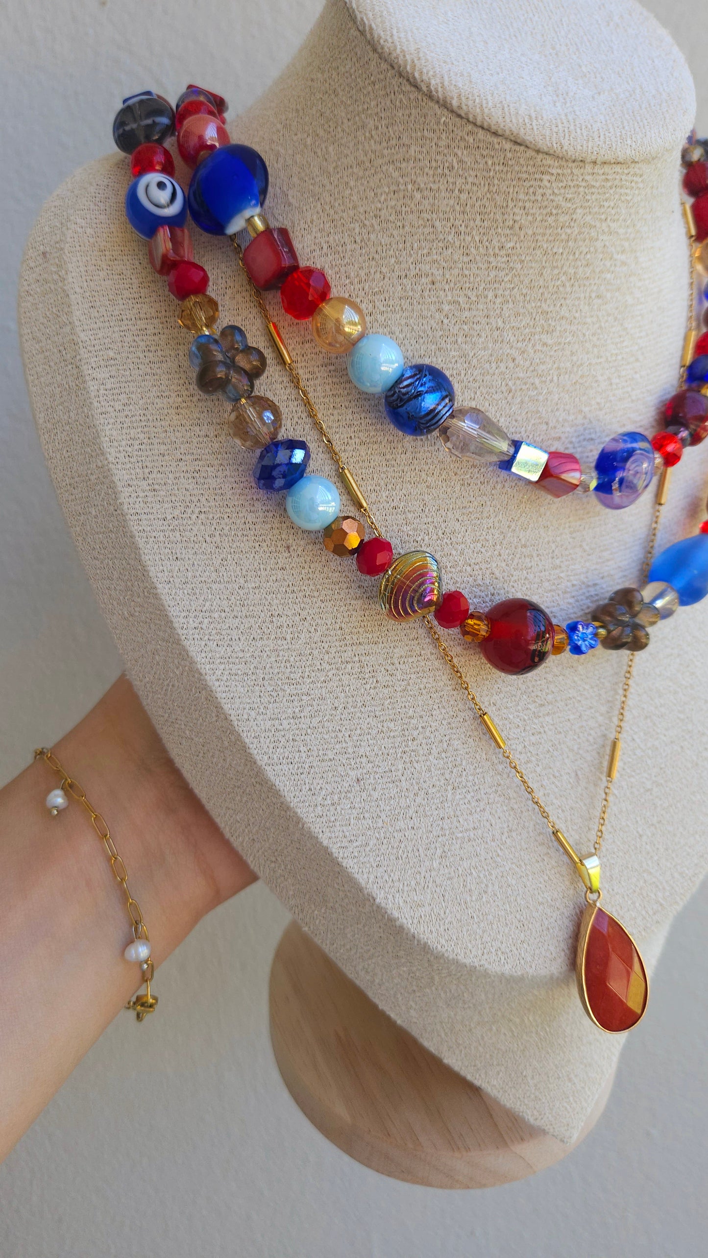 Crimson Enchantment Necklace ✨️