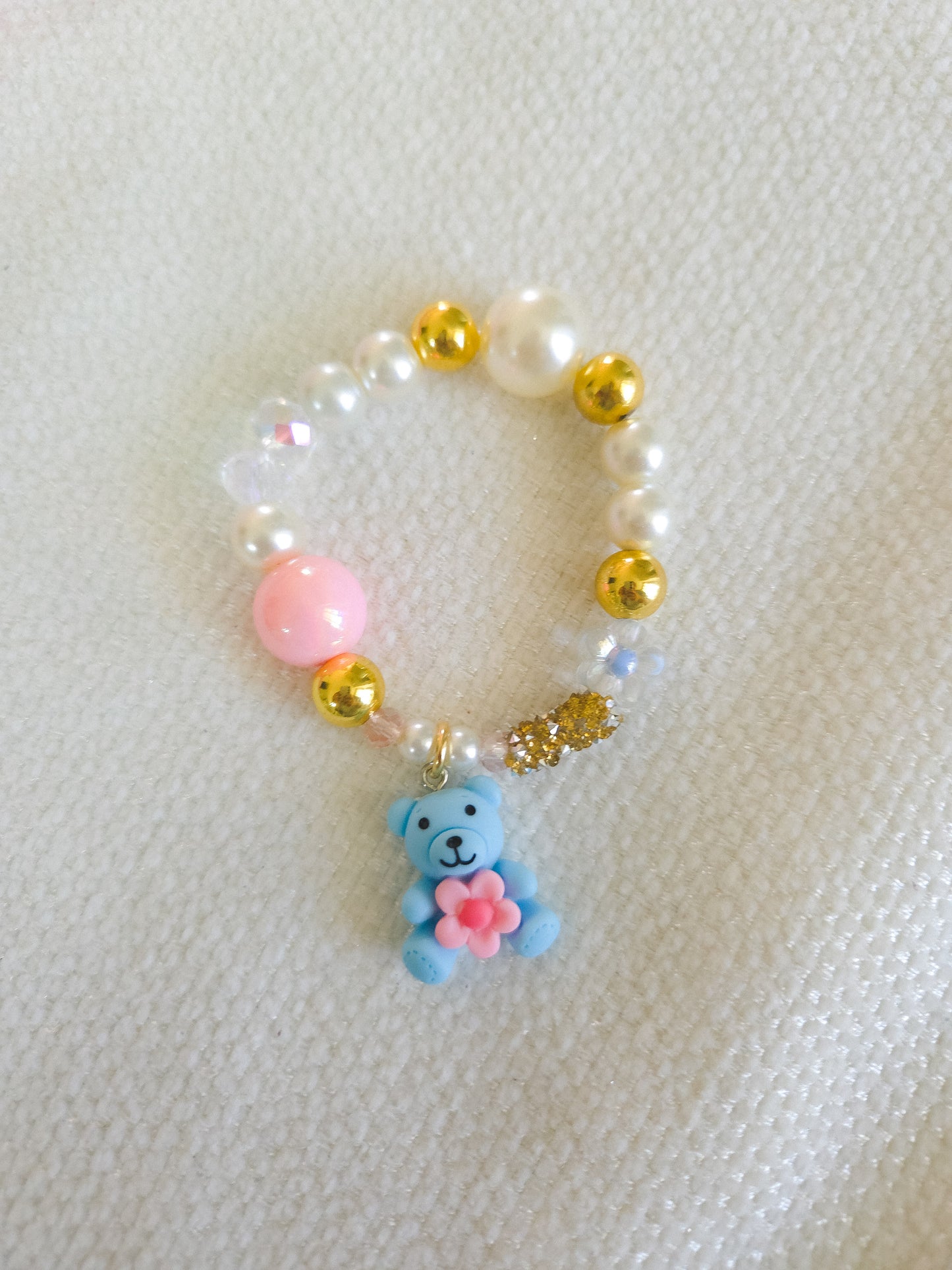 Bloom Bear Bracelet 🧸🌸