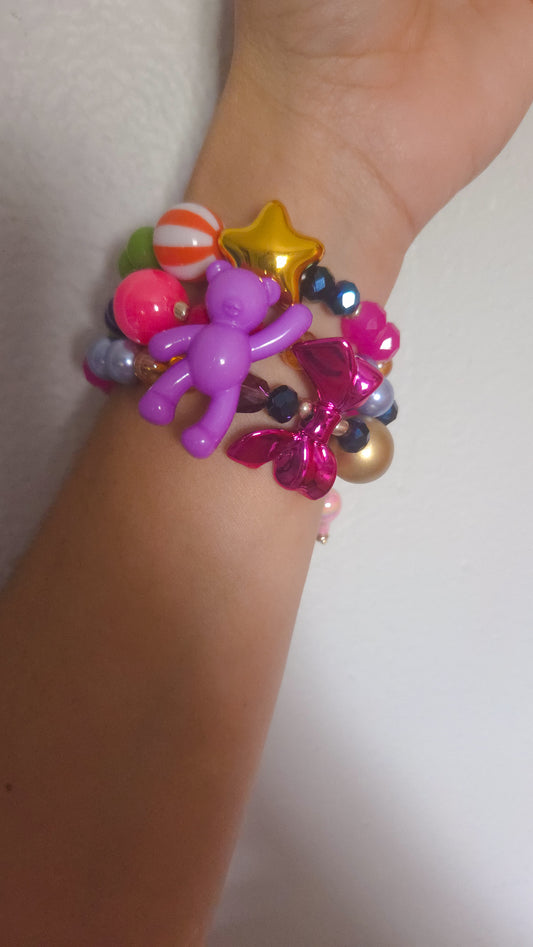 Purple Candy Teddy Stack 💜🍬