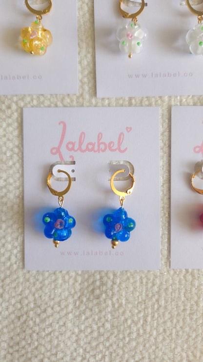 Bloom Huggie Earrings