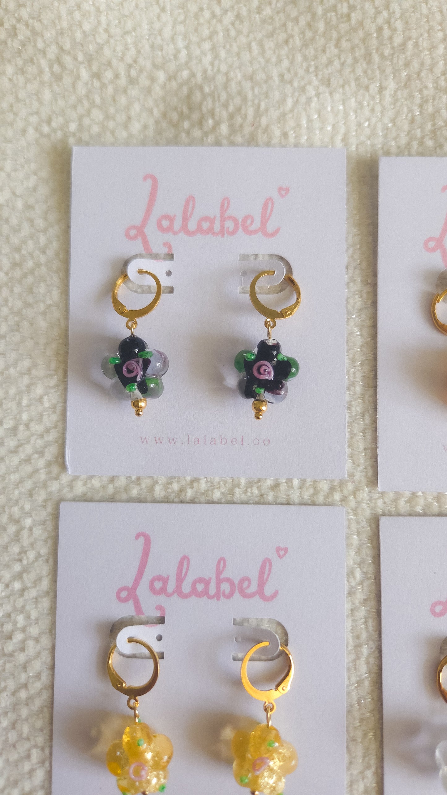 Bloom Huggie Earrings