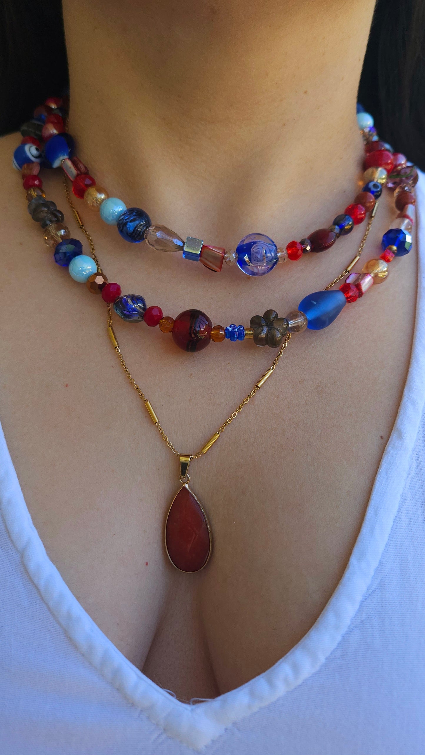 Crimson Enchantment Necklace ✨️