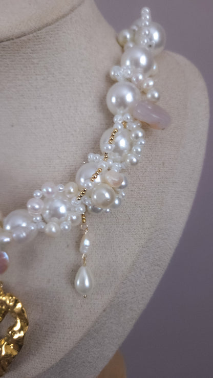 Pearl Heart Muse Necklace