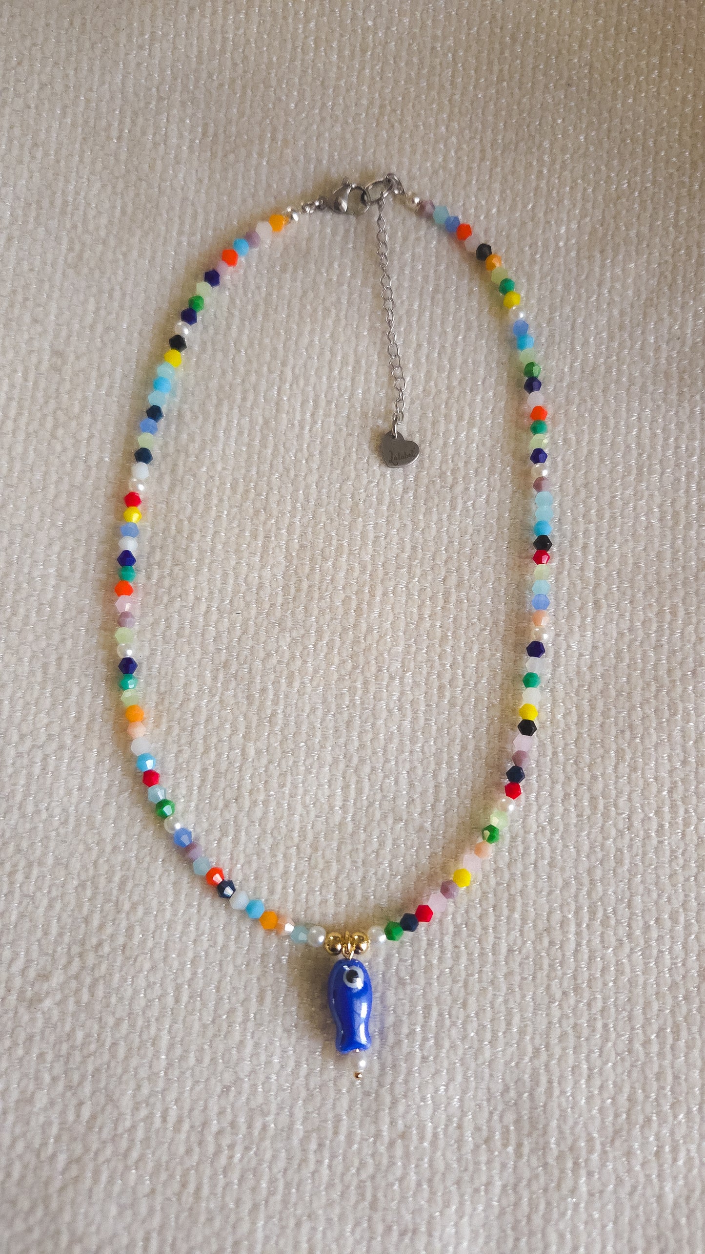 Fishy Crystal Necklace