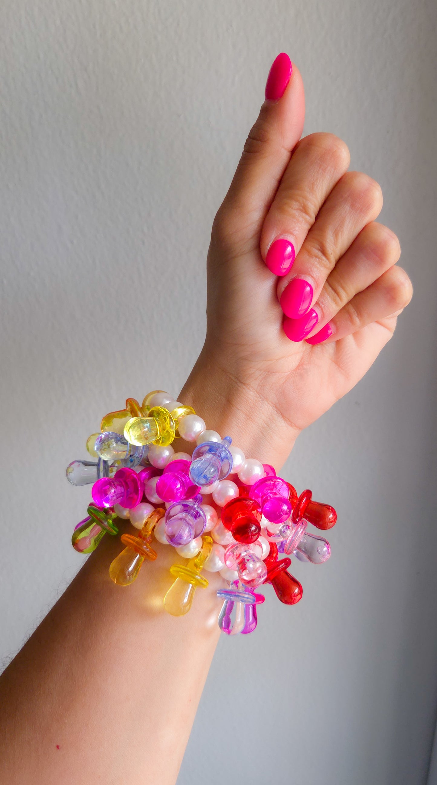 ✨️Binky Pop Bracelet – Y2K Nostalgia Statement Jewelry