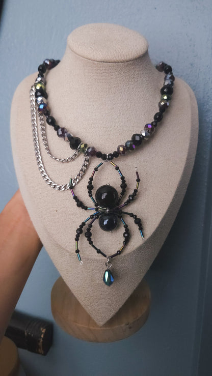 Midnight Widow Necklace