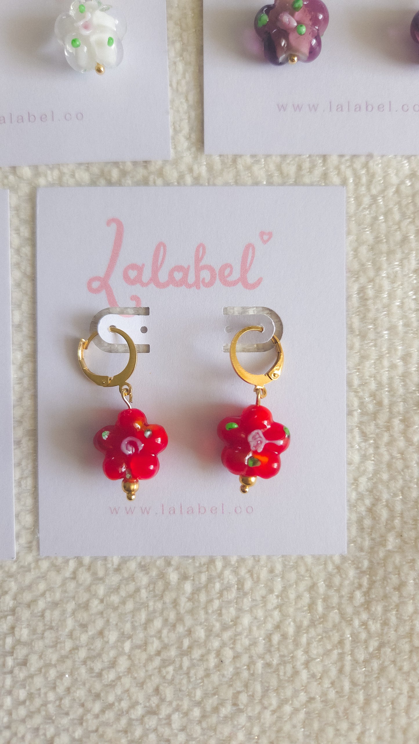 Bloom Huggie Earrings