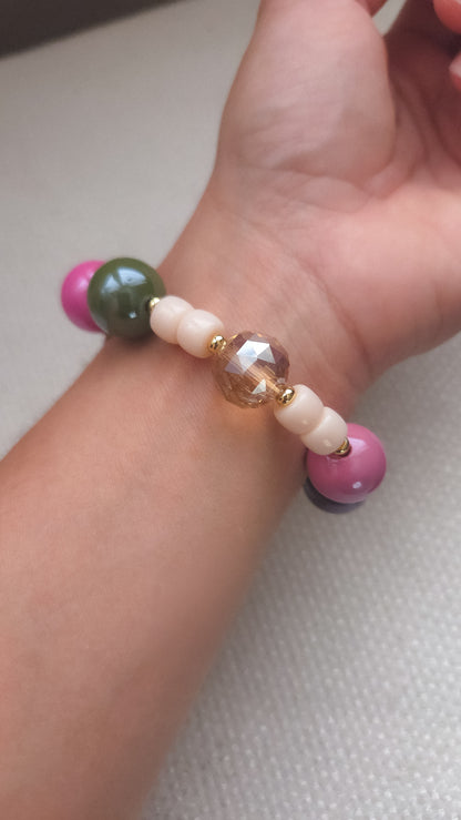 Mocha Pop Bracelet
