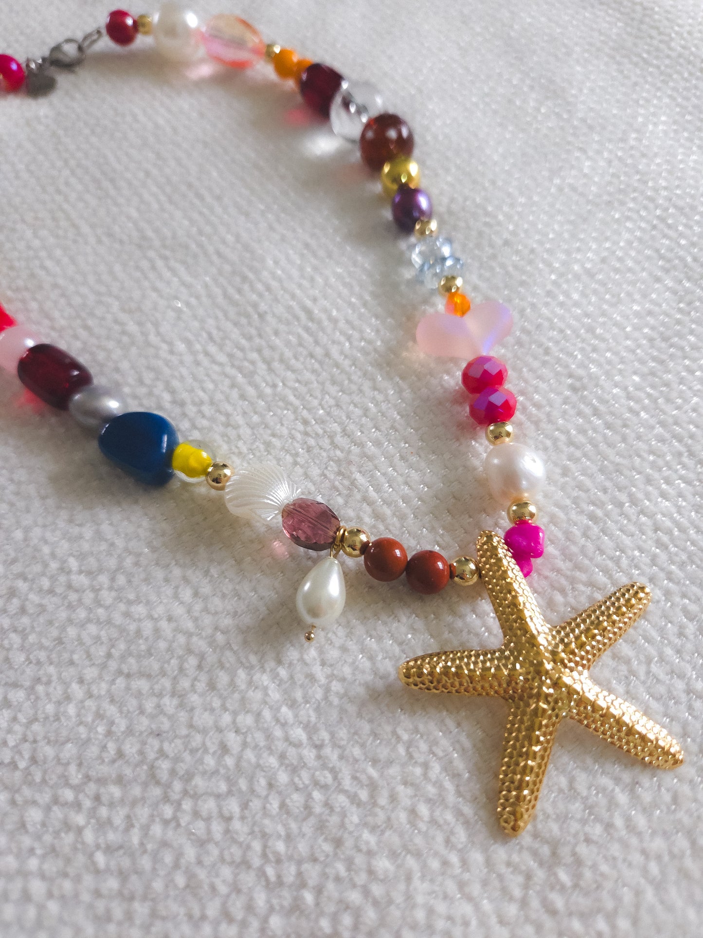 Golden Starfish Daydream Necklace