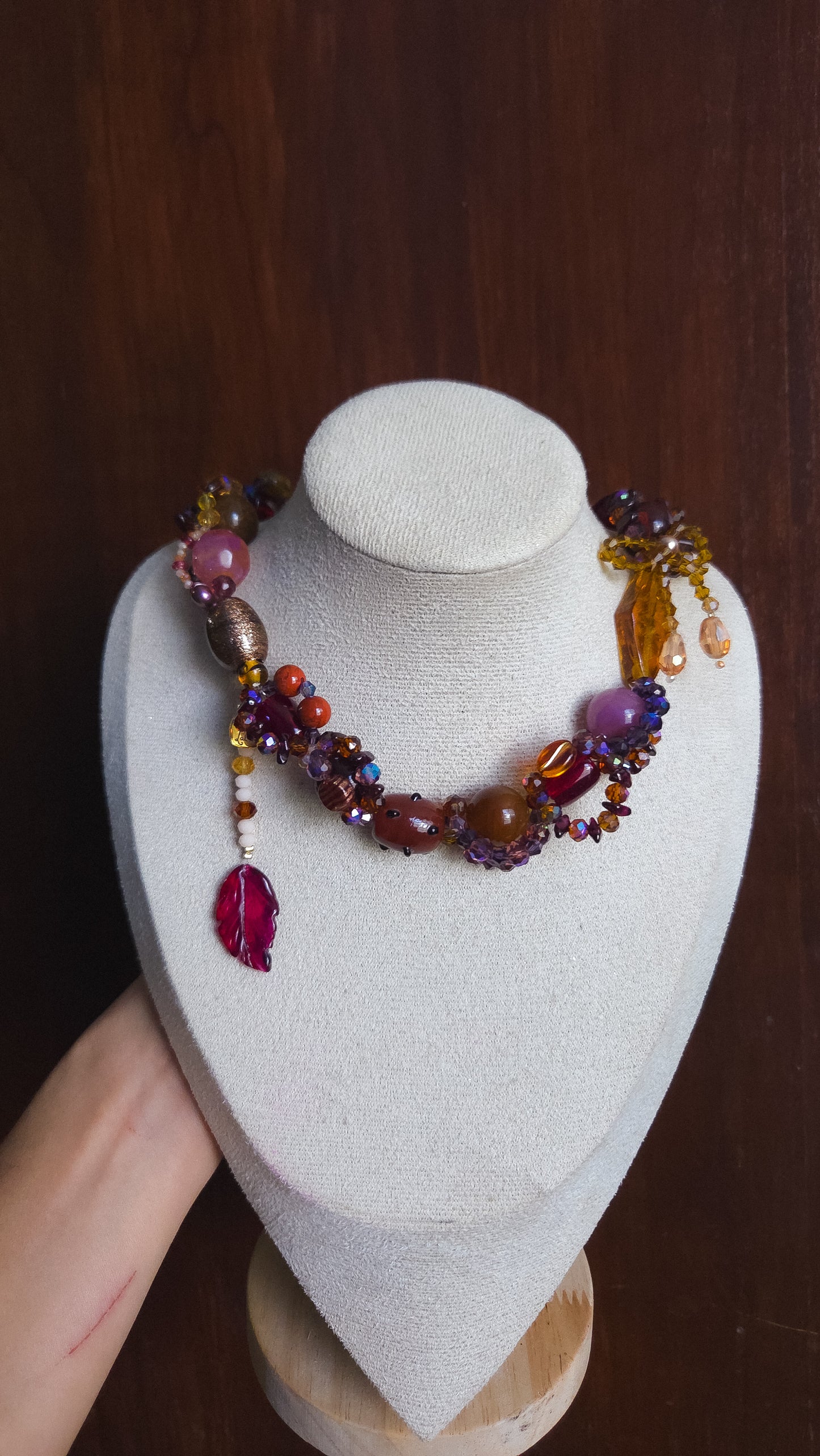 Autumn Ember Necklace 🤎