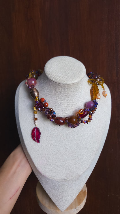 Autumn Ember Necklace 🤎