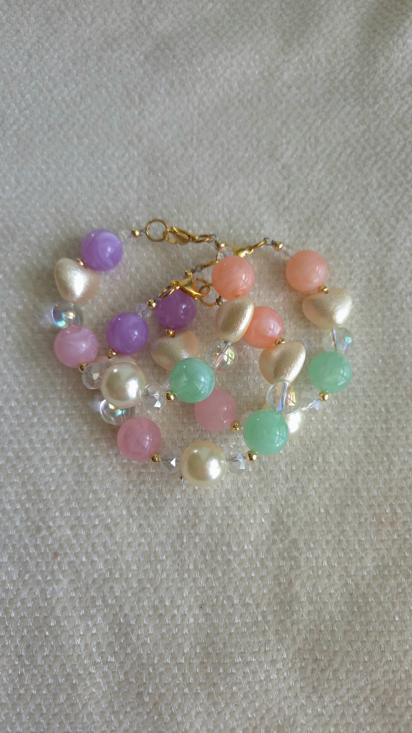 🧜‍♀️ Mermaid Fantasy Bracelet – Handmade Kawaii Y2K Jewelry | Dopamine Statement Bracelet