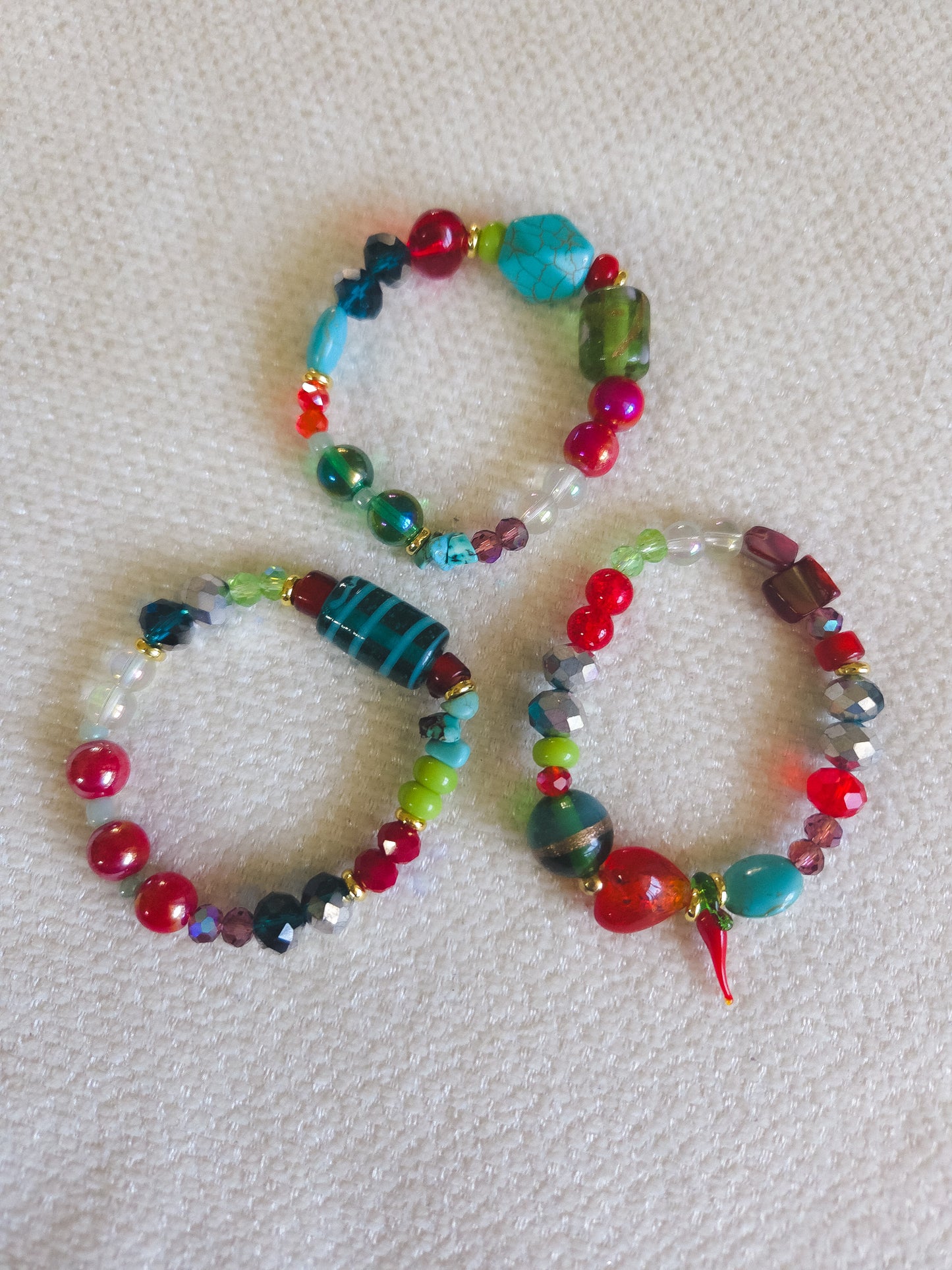Mediterranean Spice Bracelet Stack