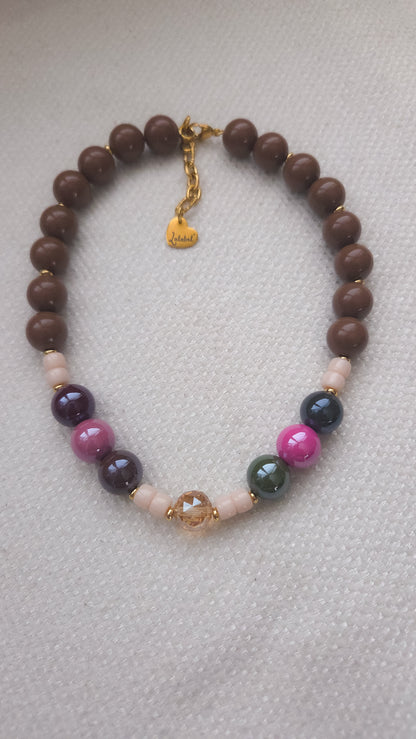 Mocha Pop Necklace