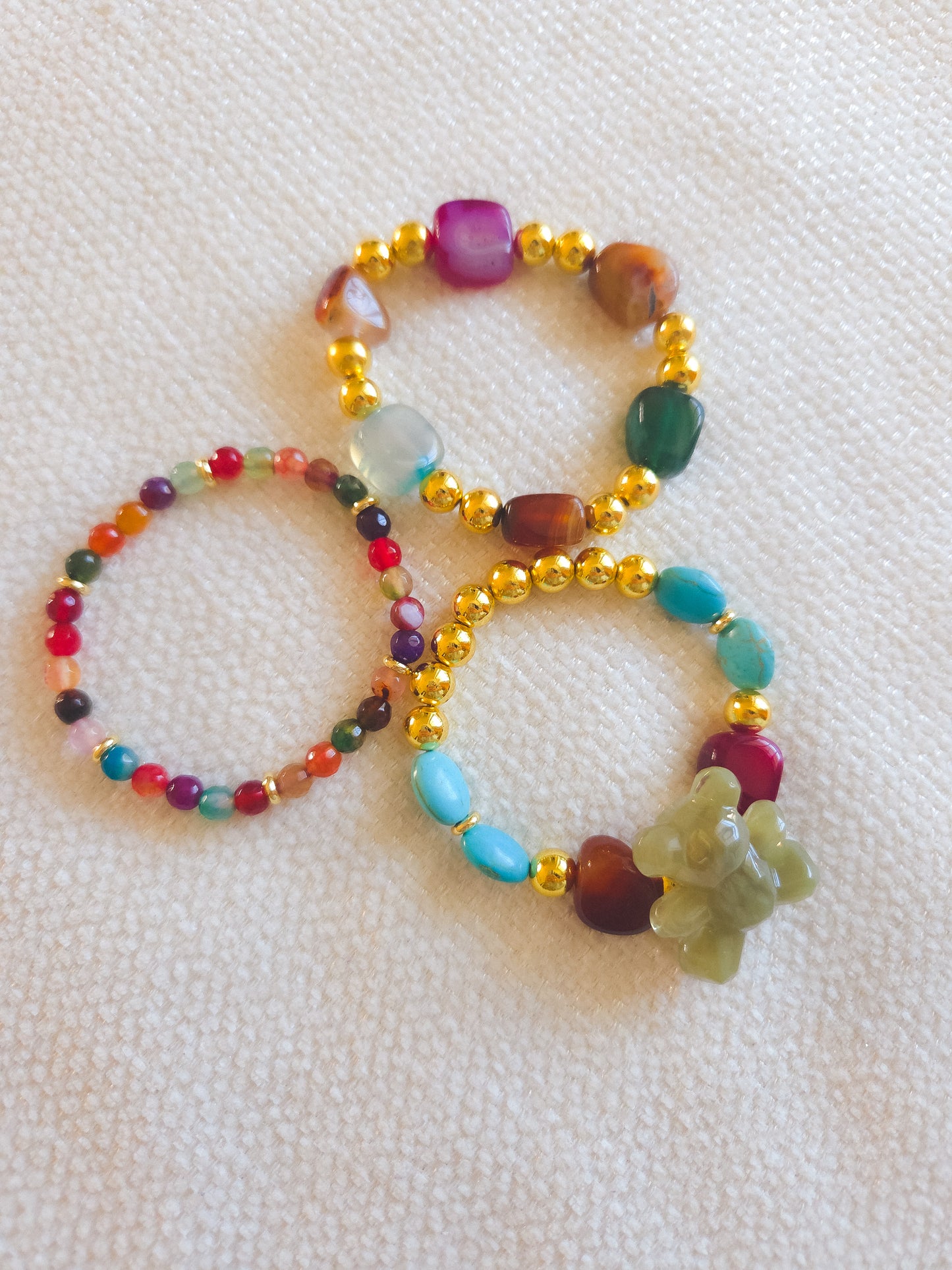 Treasure Teddy Bracelet Stack ✨️