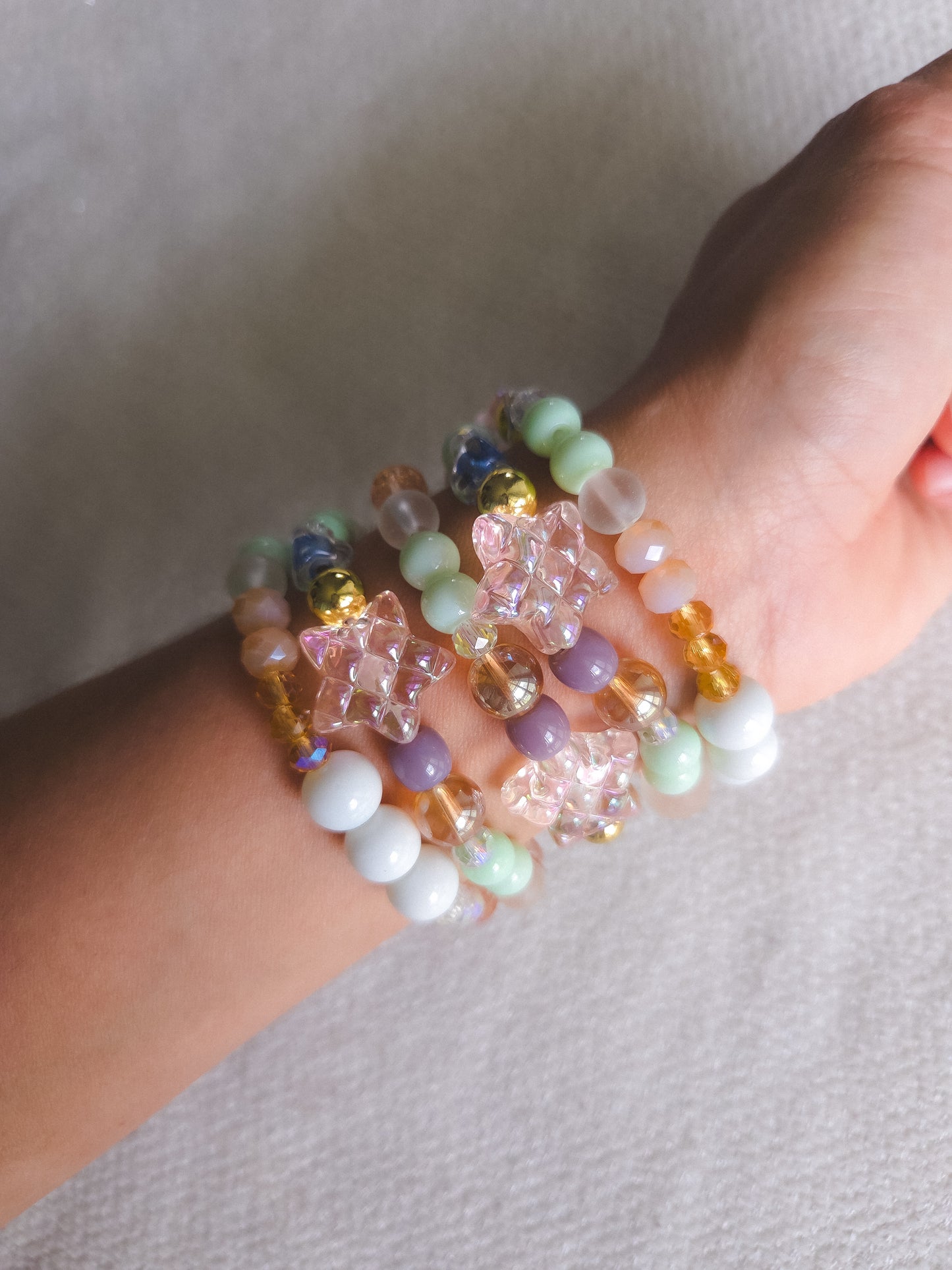 Pastel Sea Star Bracelet 🌊